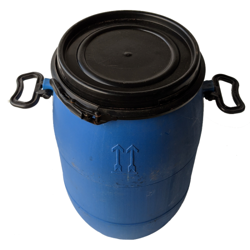 Blue 30L, Black Lid