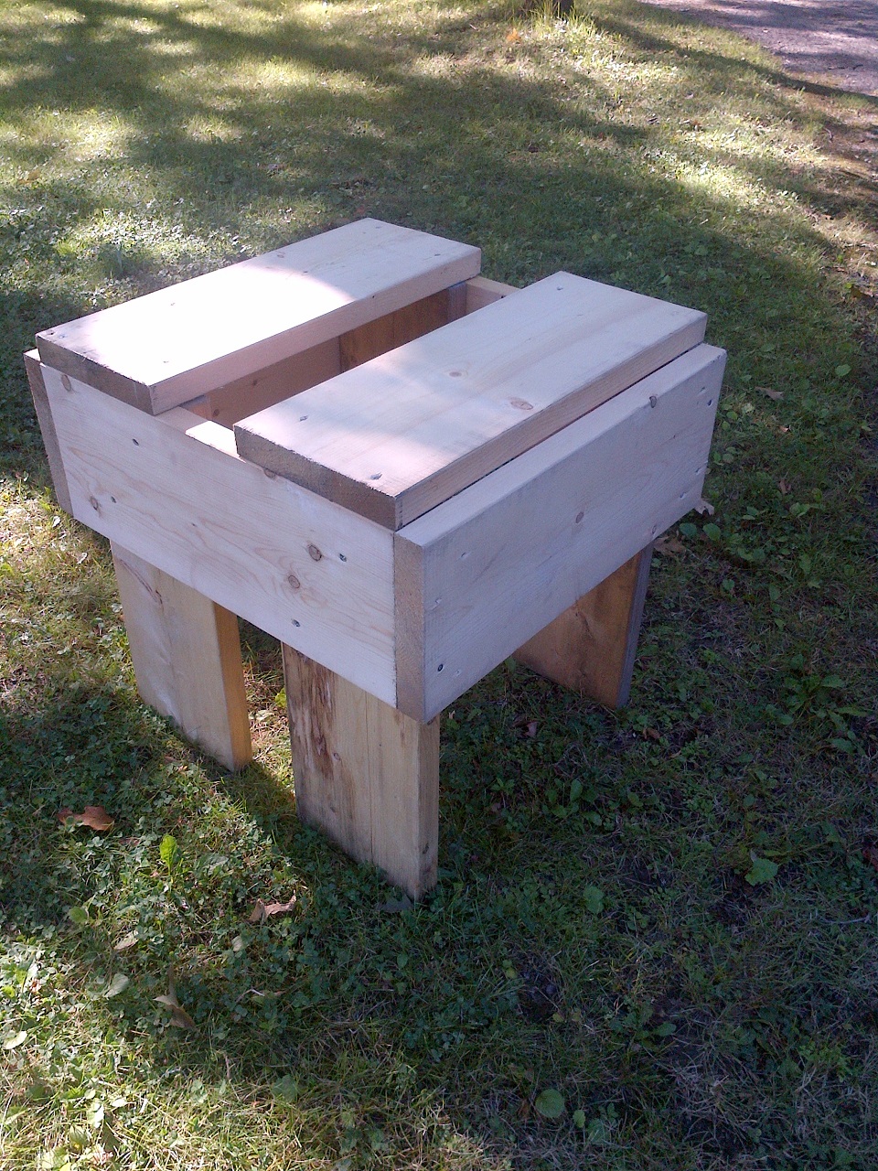 Wooden Rain Barrel Stands @ $5 per Board - Image 2