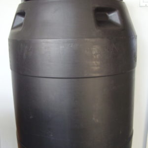 Black Rain Barrel 220L / 55 Gallon - RainBarrel